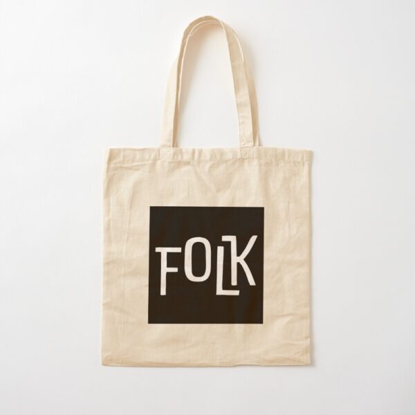 FOLK Brand Merchandise Cotton Tote Bag