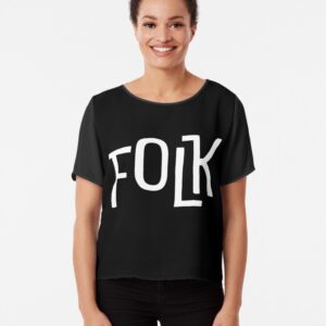 FOLK Brand Merchandise Chiffon Top