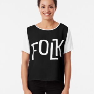 FOLK Brand Merchandise Chiffon Top