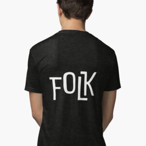 FOLK Brand Merchandise Tri-blend T-Shirt