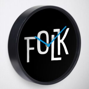 FOLK Brand Merchandise Clock