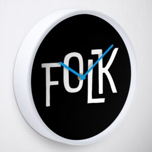 FOLK Brand Merchandise Clock