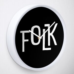 FOLK Brand Merchandise Clock