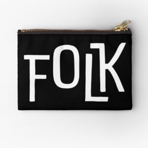 FOLK Brand Merchandise Zipper Pouch