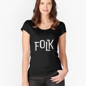 FOLK Brand Merchandise Fitted Scoop T-Shirt