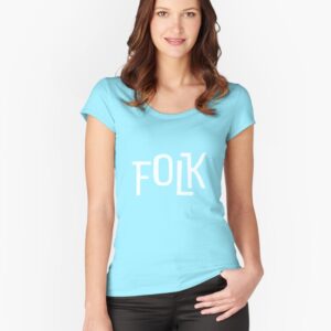 FOLK Brand Merchandise Fitted Scoop T-Shirt