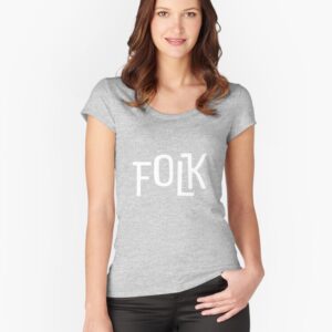 FOLK Brand Merchandise Fitted Scoop T-Shirt