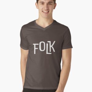 FOLK Brand Merchandise V-Neck T-Shirt