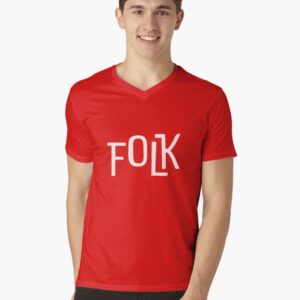 FOLK Brand Merchandise V-Neck T-Shirt