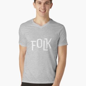 FOLK Brand Merchandise V-Neck T-Shirt