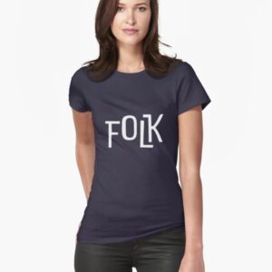 FOLK Brand Merchandise Fitted T-Shirt