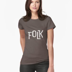 FOLK Brand Merchandise Fitted T-Shirt