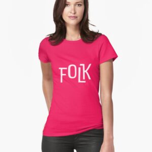 FOLK Brand Merchandise Fitted T-Shirt