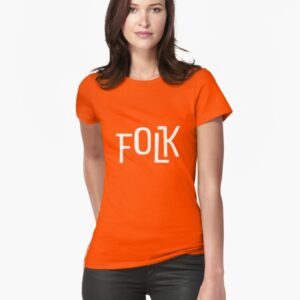 FOLK Brand Merchandise Fitted T-Shirt