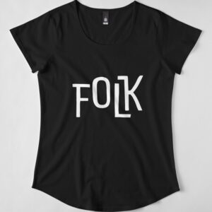 FOLK Brand Merchandise Premium Scoop T-Shirt