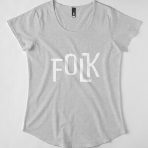 FOLK Brand Merchandise Premium Scoop T-Shirt