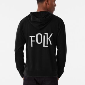 FOLK Brand Merchandise Lightweight Hoodie