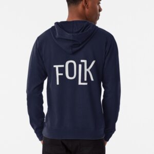 FOLK Brand Merchandise Lightweight Hoodie