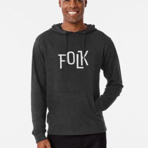 FOLK Brand Merchandise Lightweight Hoodie