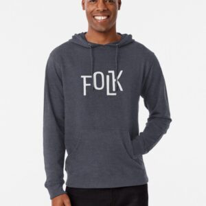 FOLK Brand Merchandise Lightweight Hoodie