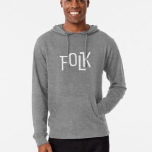 FOLK Brand Merchandise Lightweight Hoodie