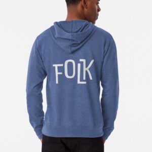 FOLK Brand Merchandise Lightweight Hoodie