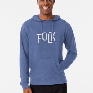 FOLK Brand Merchandise Lightweight Hoodie