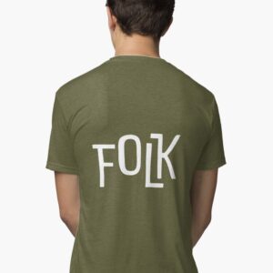 FOLK Brand Merchandise Tri-blend T-Shirt