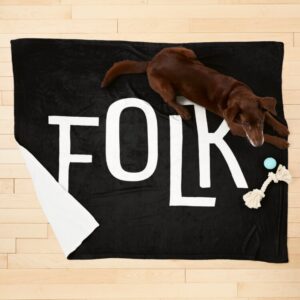 FOLK Brand Merchandise Pet Blanket