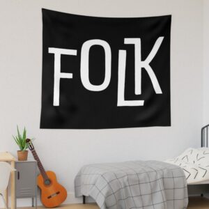 FOLK Brand Merchandise Tapestry