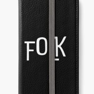 FOLK Brand Merchandise iPhone Wallet